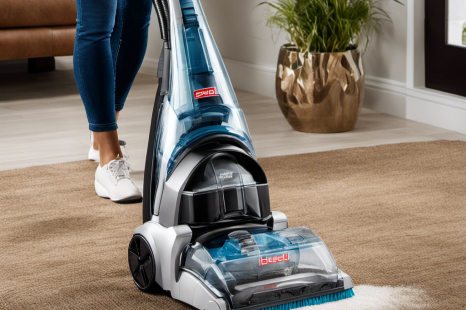 A captivating image for a blog post on the Bissell 36x9 Carpet Cleaner Pet Hair Basket's destination