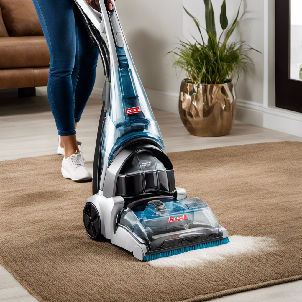 A captivating image for a blog post on the Bissell 36x9 Carpet Cleaner Pet Hair Basket's destination