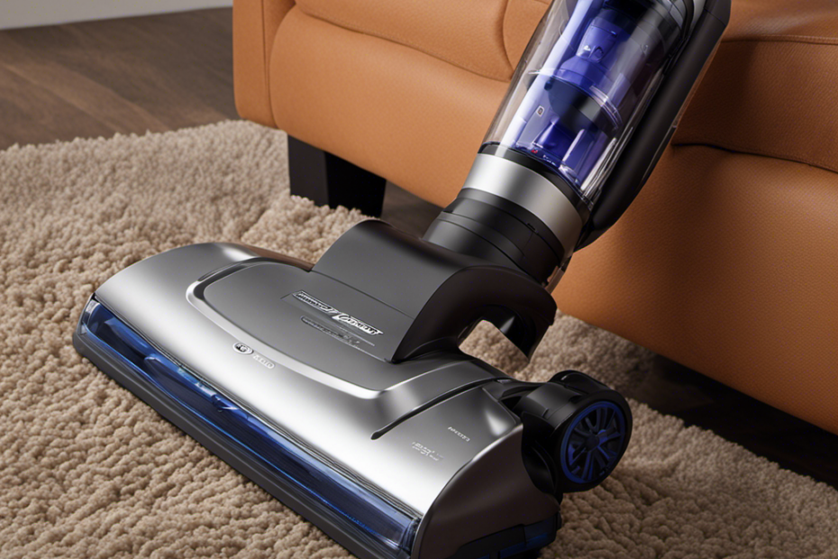 An image showcasing the HV300 vacuum effortlessly capturing pet hair from various surfaces like carpets, sofas, and car seats