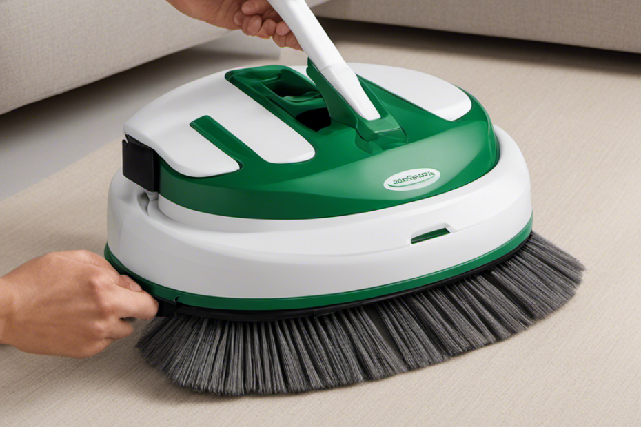 An image showcasing a step-by-step guide on opening the Evercare Pet Hair Sweeper