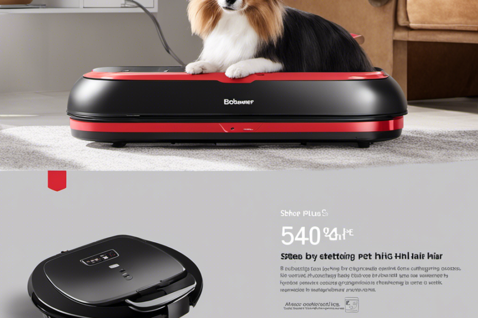 An image showcasing a step-by-step guide on setting up Bobsweep Pet Hair Plus