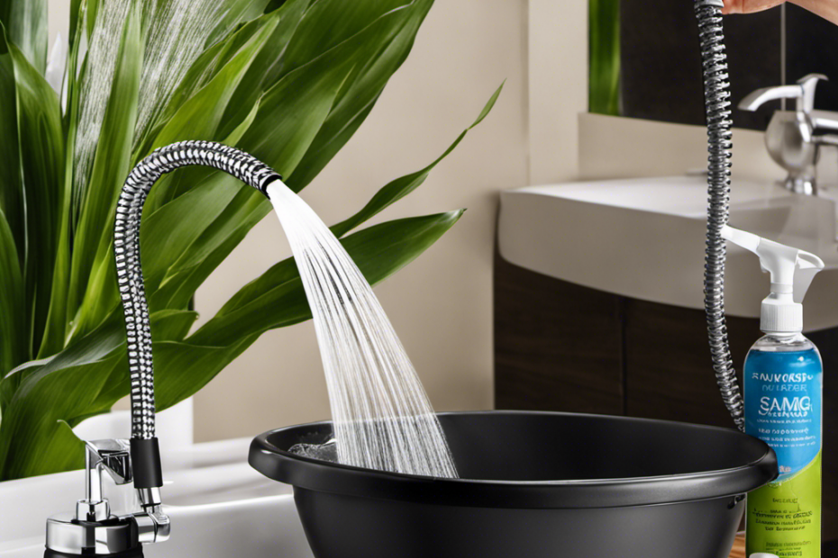 An image showcasing a versatile shampoo sink spray hose in action, highlighting its flexibility to cater to various needs: washing hair, bathing babies, grooming dogs, and pampering pets at both home and professional salons