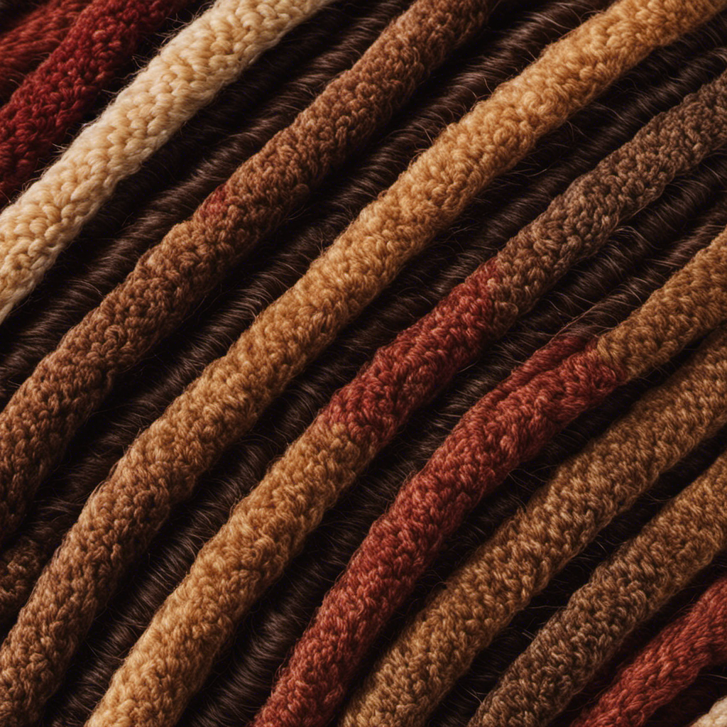 An image showcasing a variety of fabrics, each with distinct textures and patterns, where pet hair effortlessly glides off