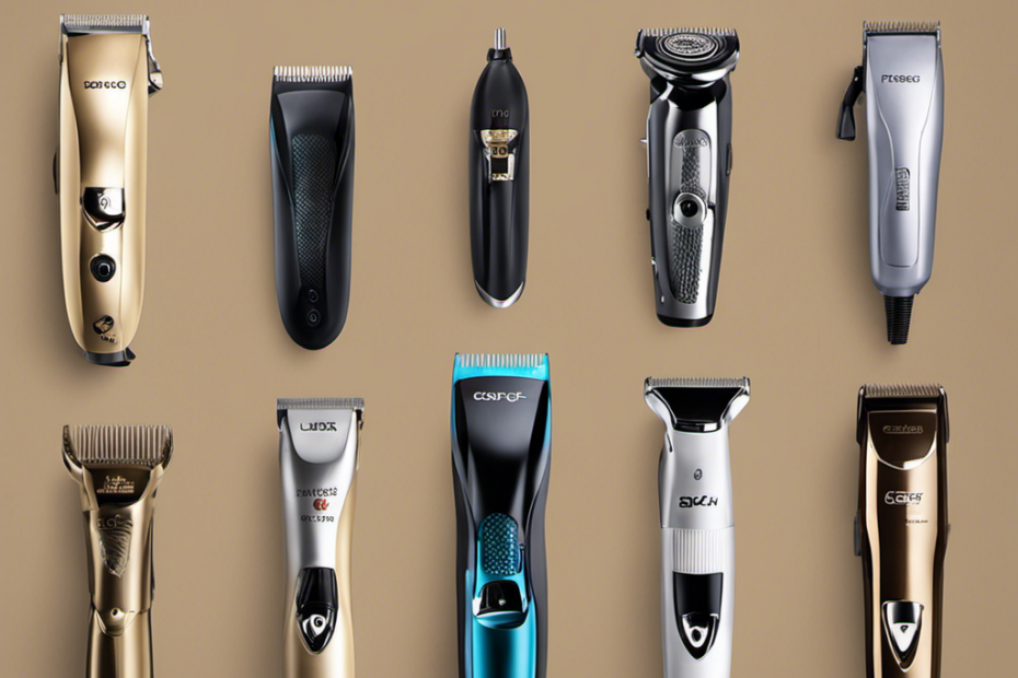 An image showcasing the distinct features of people hair clippers and pet hair clippers