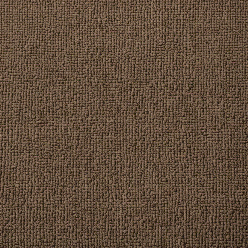 An image that showcases a sleek, low-pile rug with a tightly woven texture, designed in a neutral color palette