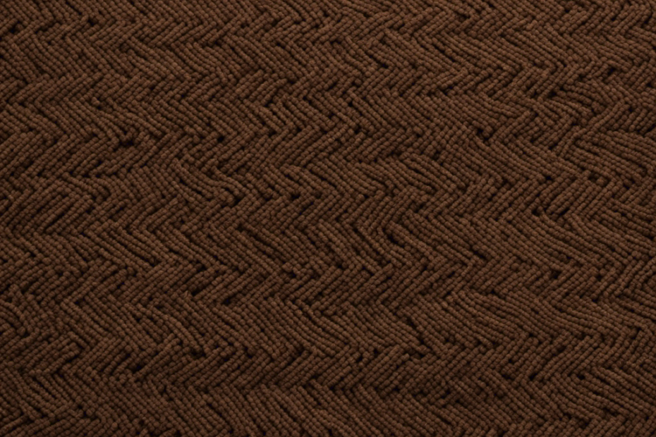 An image showcasing a close-up of a handwoven rug with a dense, looped pile, designed to trap and minimize pet hair