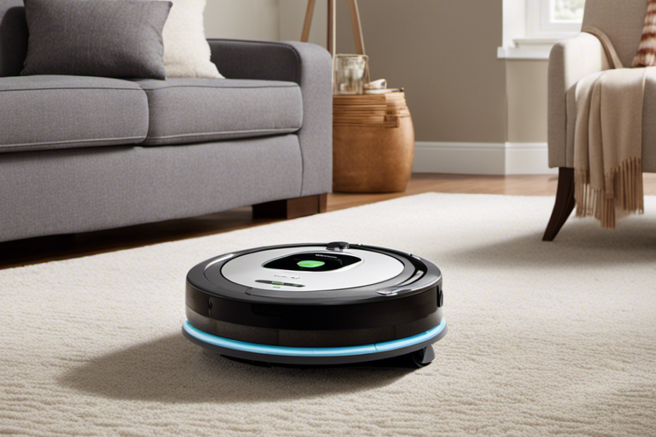 An image showcasing different Roomba models, each one equipped with a specialized pet hair cleaning brush, effortlessly removing pet hair from carpets and floors