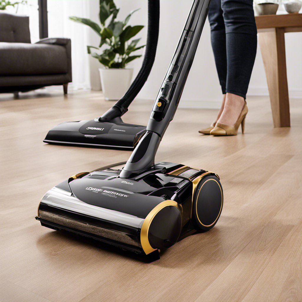 An image showcasing various vacuum cleaners specifically designed for combating pet hair